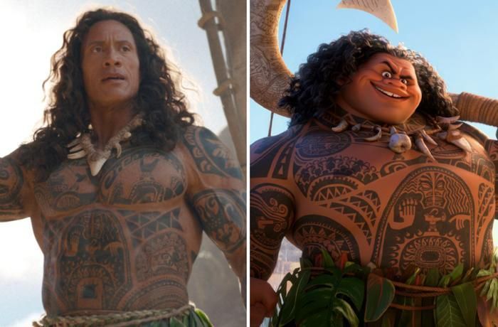 Siêu sao Hollywood Dwayne Johnson chính thức tái xuất để mang đến một á thần Maui kiêu ngạo bằng xương bằng thịt. Ảnh: NSX
