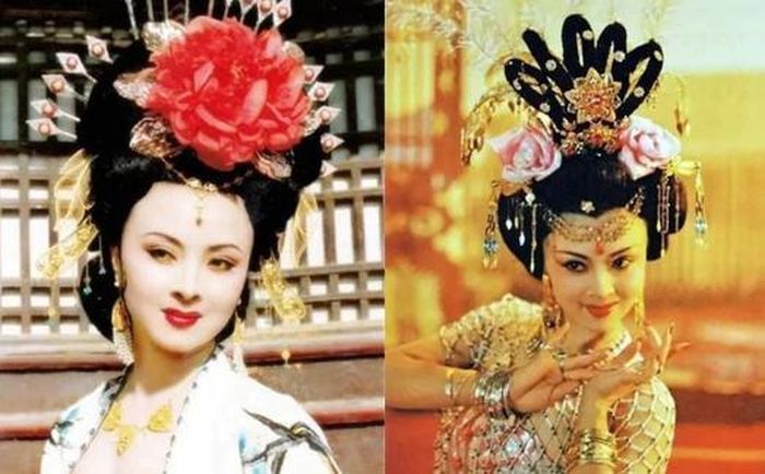 Nhan sắc của nàng 'Dương quý phi đẹp nhất màn ảnh'. Ảnh: Weibo