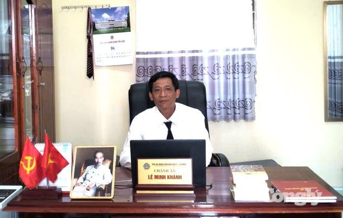 Ông Lê Minh Khánh, Chánh án TAND khu vực 5 - Cà Mau.