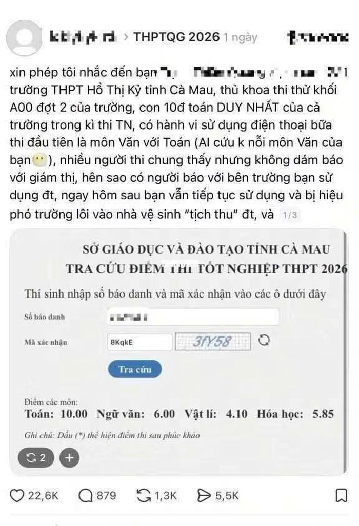 Thông tin lan truyền trên mạng xã hội.