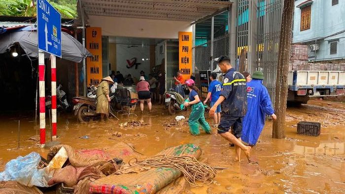 Nhiều tài sản của người dân bị hư hỏng. Ảnh: Công an tỉnh Sơn La