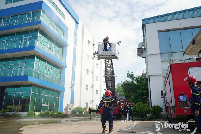 Hình ảnh buổi diễn tập phương án