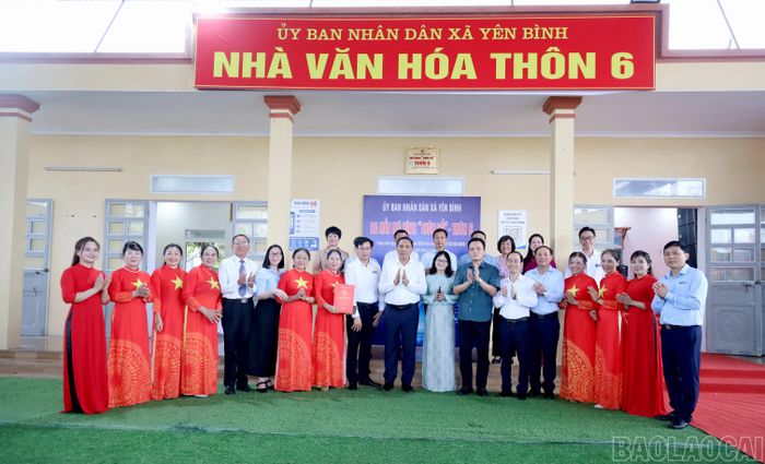 Thôn 6, xã Yên Bình được lựa chọn triển khai mô hình điểm "Thôn số", "thôn thông minh", tạo nền tảng xây dựng xã hội số từ cơ sở.