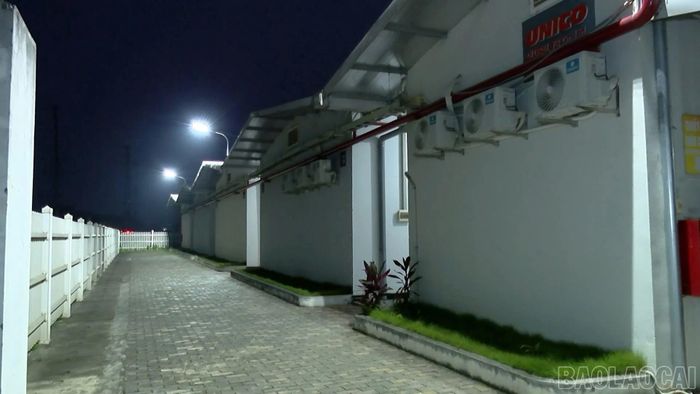 Khu vực ký túc xá miễn phí dành cho công nhân của Công ty TNHH Unico Global YB.