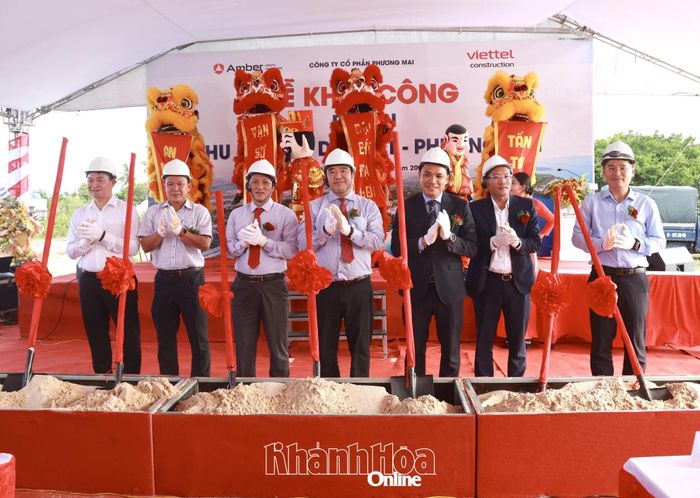 Hình ảnh tại lễ khởi công. Nguồn ảnh: Báo Khánh Hòa