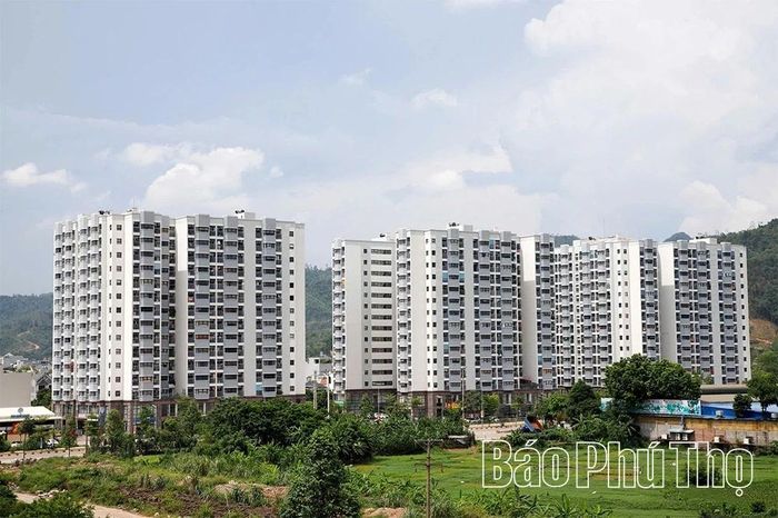 Khu nhà ở xã hội Sao Vàng, phường Hòa Bình sau khi hoàn thành đã đáp ứng nhu cầu nhà ở cho nhiều gia đình.