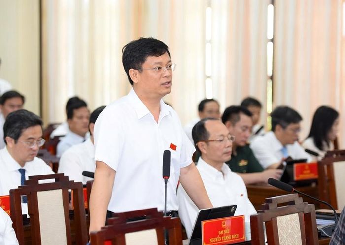 Đại biểu Nguyễn Thanh Bình nêu ý kiến về câu chuyện chống thất thu thuế 