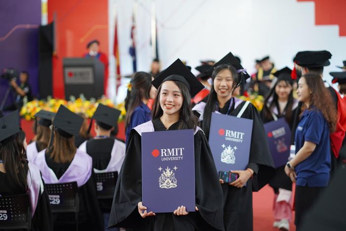Sinh viên Đại học RMIT Việt Nam. Ảnh: RMIT
