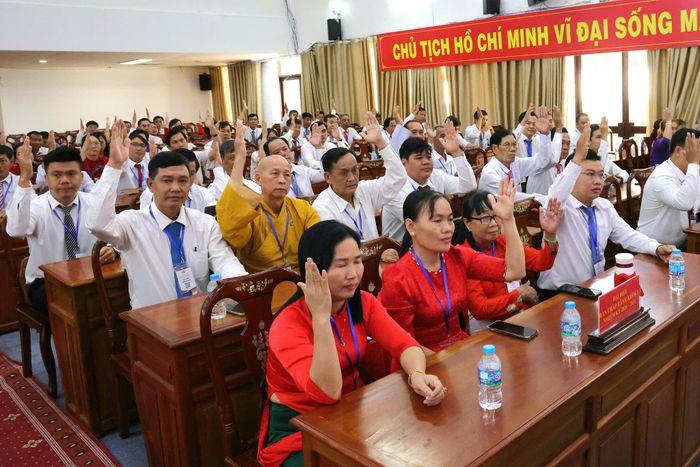 Các đại biểu tham dự đại hội
