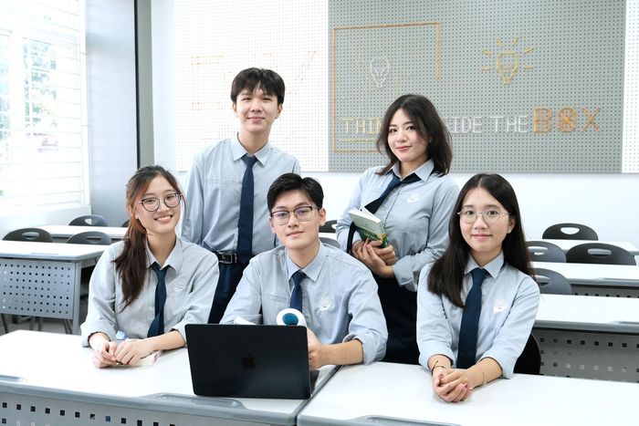 Sinh viên Học viện Ngoại giao. Ảnh: DAV