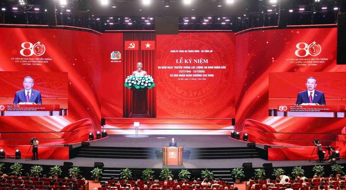 Toàn cảnh Lễ kỷ niệm.