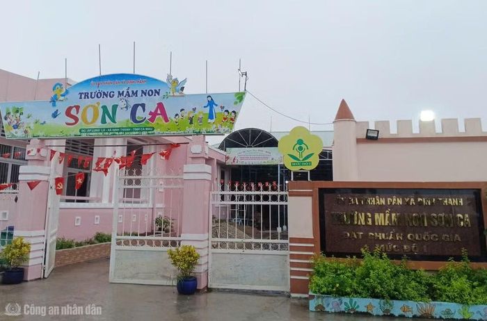 Trường Mầm non Sơn Ca.