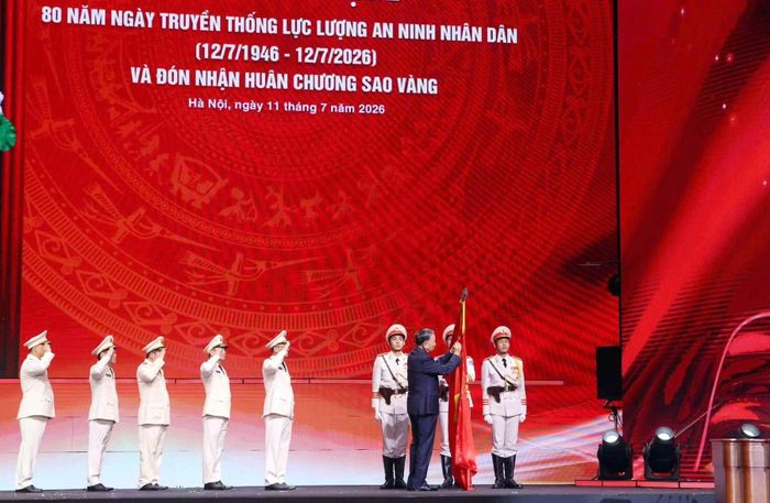  Tổng Bí thư, Chủ tịch nước Tô Lâm trao Huân chương Sao Vàng tặng Lực lượng An ninh Nhân dân