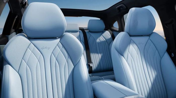 Thiết kế hàng ghế của Geely Galaxy TT. Ảnh: Geely.