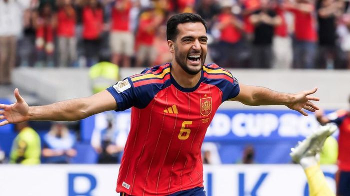 World Cup 2026: Mikel Merino tiếp tục tỏa sáng đưa Tây Ban Nha đi tiếp