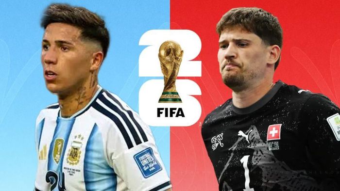 World Cup 2026: Argentina đối đầu Thụy Sĩ. Ảnh: Khelnow.