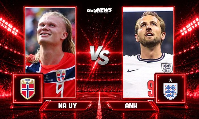 Na Uy đấu với Anh ở tứ kết World Cup 2026.