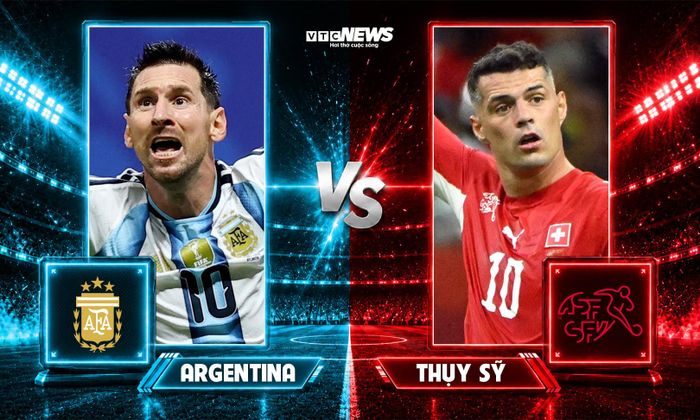 Argentina đấu với Thụy Sỹ ở vòng tứ kết World Cup 2026.
