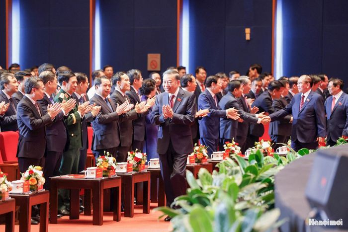 Tổng Bí thư, Chủ tịch nước Tô Lâm và các đại biểu đến dự.