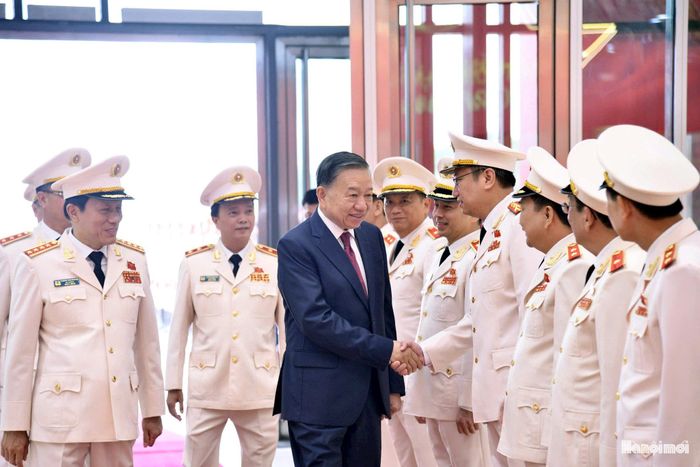 Tổng Bí thư, Chủ tịch nước Tô Lâm và các đại biểu.