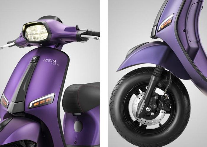 Khối lượng bản thân của xe ở mức 96 kg