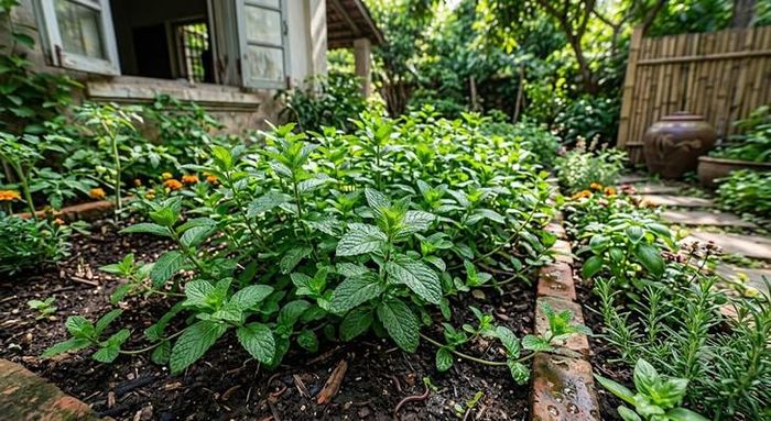 Lá bạc hà chứa tinh dầu có menthol cùng một số hợp chất thơm khác, tạo cảm giác mát và thông thoáng đường hô hấp.