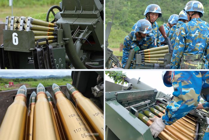 Đạn pháo chuẩn bị, tiếp nạp khẩn trương.