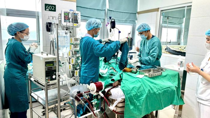 Từ ca ECMO đầu tiên tại Việt Nam đến mạng lưới đào tạo quốc gia: Bệnh viện Bạch Mai hiện đã làm chủ kỹ thuật ECMO thường quy, đồng thời đào tạo và chuyển giao kỹ thuật cho nhiều bệnh viện trên cả nước. Ảnh: Tư liệu.