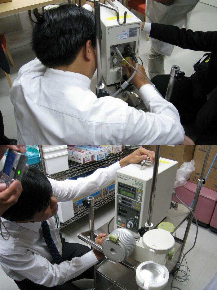 Những ngày đầu PGS.TS. Đào Xuân Cơ tiếp cận, học tập và làm chủ hệ thống ECMO tại Nhật Bản – tiền đề để Bệnh viện Bạch Mai triển khai thành công kỹ thuật ECMO đầu tiên tại Việt Nam. Ảnh: Tư liệu