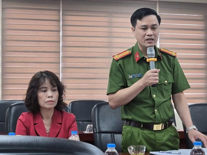 Thượng tá - PGS.TS Phạm Tiến Dũng, Trưởng khoa Cảnh sát kinh tế, Học viện Cảnh sát nhân dân.