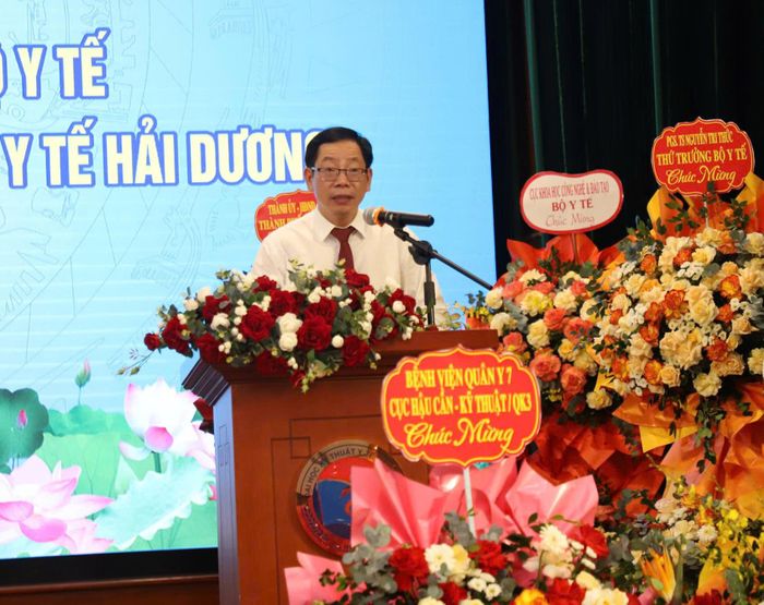 Ông Vũ Tiến Phụng - Phó Chủ tịch UBND Thành phố Hải Phòng phát biểu.