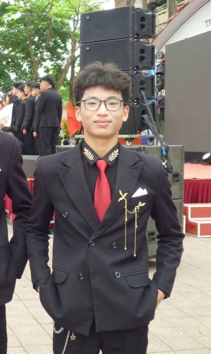 Thủ khoa duy nhất của tổ hợp A00 kỳ thi tốt nghiệp năm nay.