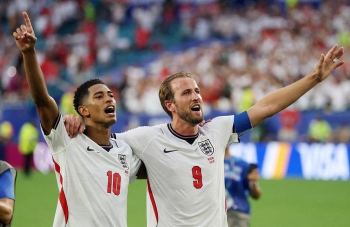 Trên hàng công tuyển Anh, Jude Bellingham cùng Harry Kane đang tạo thành cặp bài trùng đầy hiệu quả.