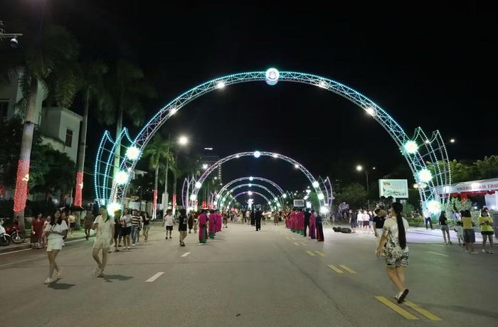 Không gian văn hóa đường Hùng Vương của tỉnh Lạng Sơn.
