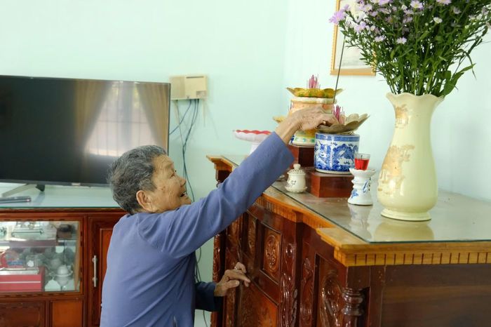 Mẹ Việt Nam anh hùng Võ Thị Thanh tại xã Đinh Văn Lâm Hà luôn ngóng con từng ngày, từng tháng, từng năm.