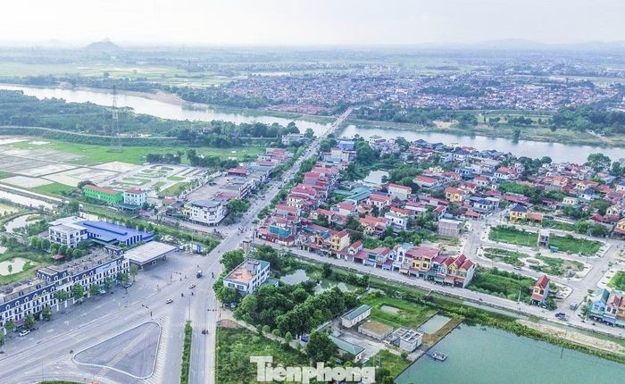 Dự án sẽ đi qua xã Thiệu Trung.
