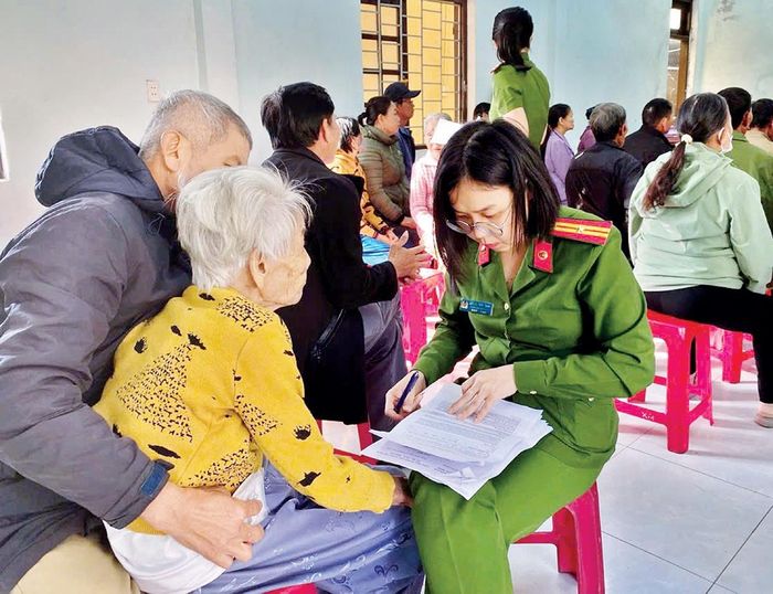 Công an TP Đà Nẵng tổ chức thu nhận mẫu ADN của thân nhân liệt sĩ chưa xác định được danh tính