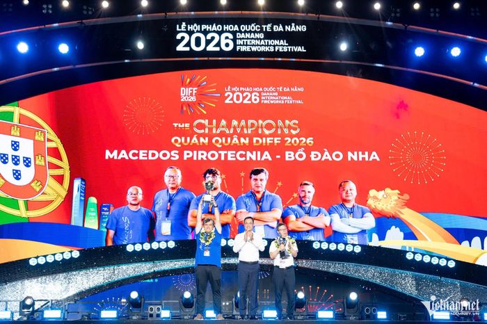 Sau khi hoàn tất chấm điểm, ban tổ chức công bố đội Bồ Đào Nha giành giải quán quân DIFF 2026 cùng phần thưởng trị giá 20.000 USD. Đội Trung Quốc nhận giải nhì với phần thưởng 10.000 USD.