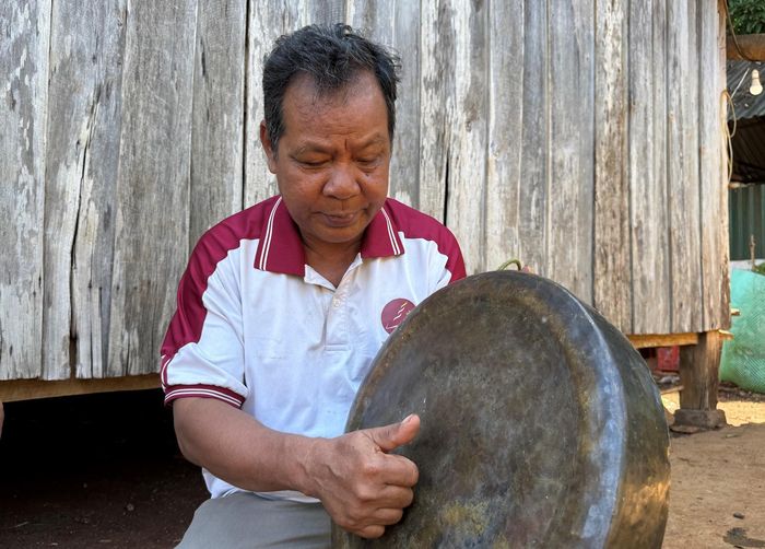 Ông Joang Chá, Người có uy tín của buôn Kon H'ring, nỗ lực giữ nhịp chiêng của người Xơ Đăng
