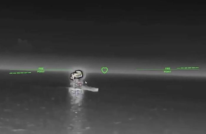 Các tàu của Liên bang Nga trên Biển Azov được cho là đã bị thiết bị bay không người lái (UAV) của Ukraine tấn công trong đêm 11/7/2026. Ảnh: Robert “Madyar” Brovdi/Telegram