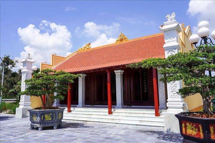 Khu di tích Trận địa pháo C45 – Bãi Dừa thuộc thôn Cường Thịnh, xã Cổ Đạm, tỉnh Hà Tĩnh. Ảnh: TTXVN phát