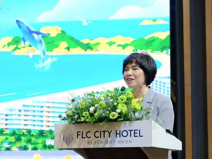 Bà Cao Thị Ngọc Lan - Phó Chủ tịch Thường trực Hiệp hội Du lịch Việt Nam.