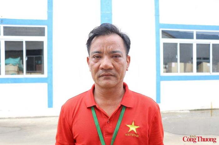 Ông Phạm Văn Mạnh, Quản đốc an toàn, Công ty TNHH Vietstar. Ảnh: Thanh Tuấn
