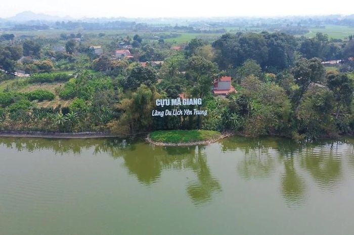 Làng du lịch Yên Trung nằm ở xã Yên Trường, tỉnh Thanh Hóa. Ảnh: Fanpage Làng du lịch Yên Trung - Yên Định
