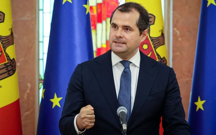 Doanh nhân Vasile Tofan được đề cử làm Thủ tướng mới của Moldova. Ảnh: AFP.
