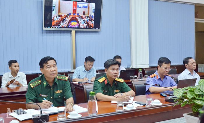 Đại biểu tham dự buổi làm việc.