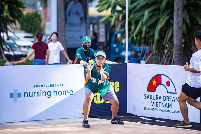 Hoạt động trải nghiệm Baseball5 nằm trong chuỗi sự kiện Lễ hội Việt Nam - Nhật Bản thành phố Đà Nẵng 2026. Ảnh: BẢO LÂM