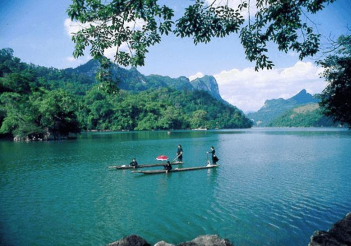 Hồ Ba Bể. Ảnh: Internet