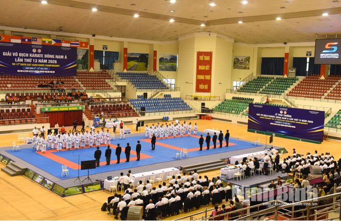 Quang cảnh thi đấu chung kết và bế mạc Giải.