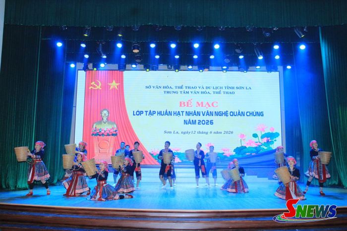 Trung tâm Văn hóa, Thể thao tỉnh tổ chức tập huấn hạt nhân văn nghệ quần chúng.